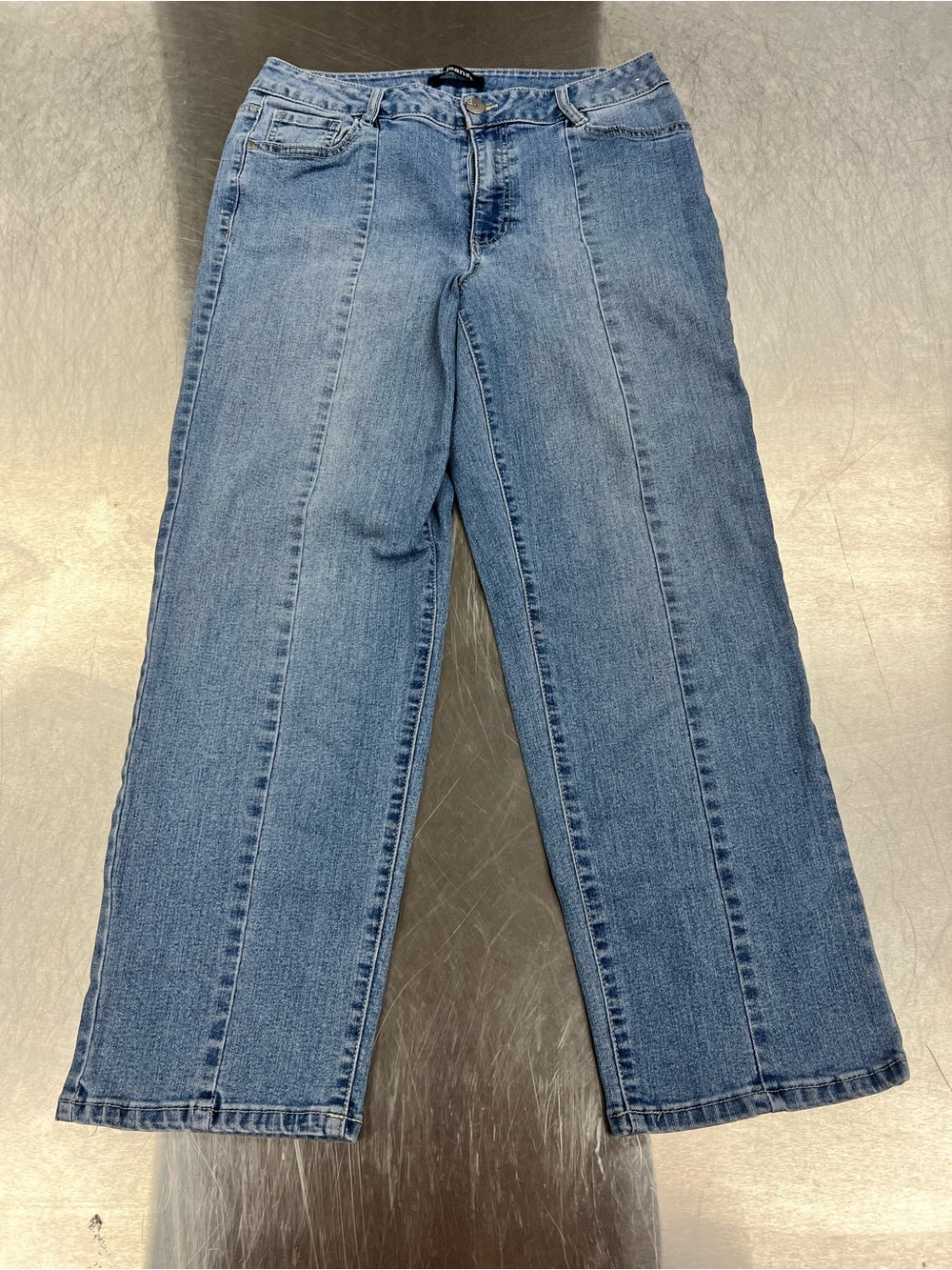 d. jeans Light Blue Straight-Leg Denim Jeans Women’s 10